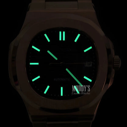 Nautiko Rose Gold Brown watch with Seiko NH35 automatic 904L steel