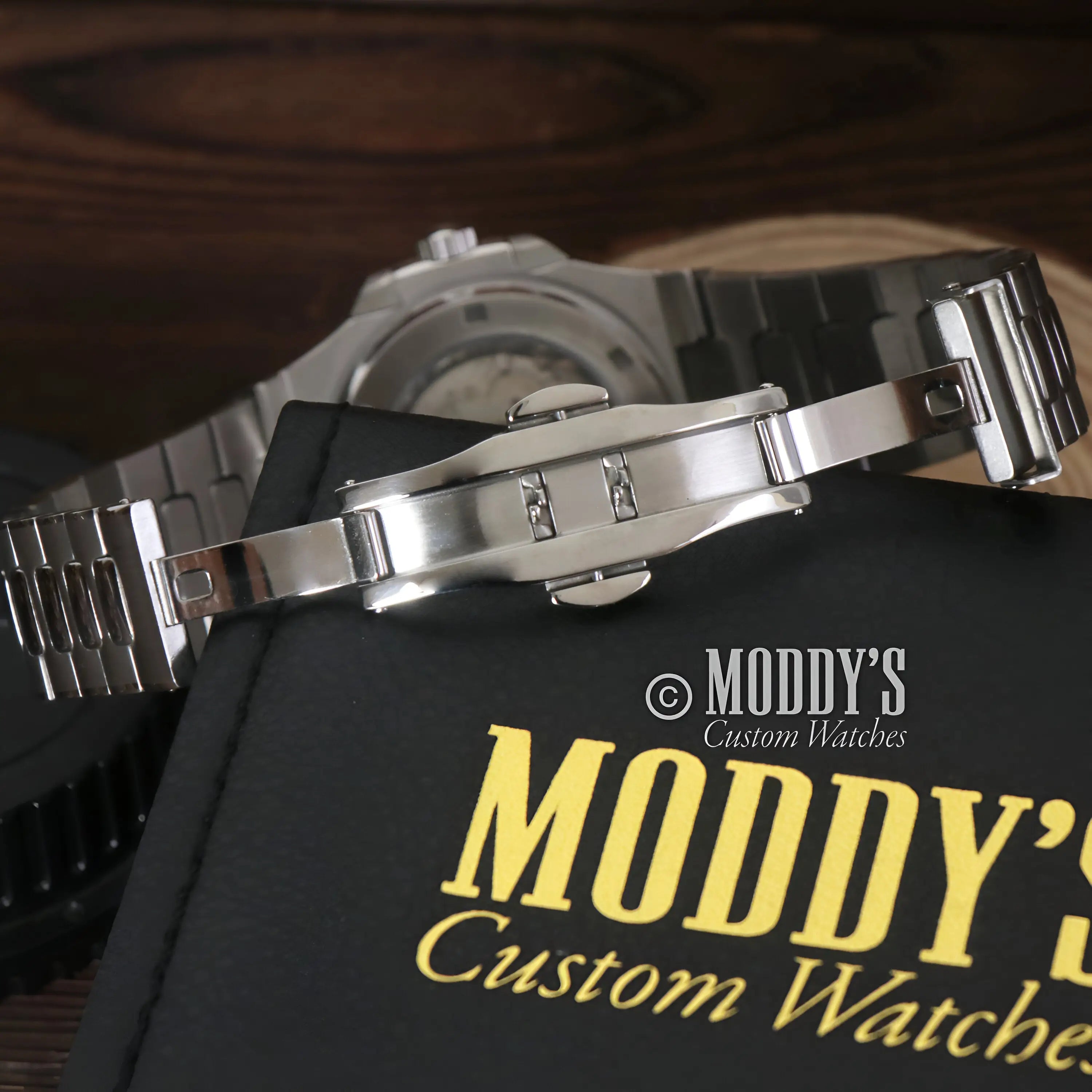 Nautiko Skeleton silver stainless steel watch with black rubber strap