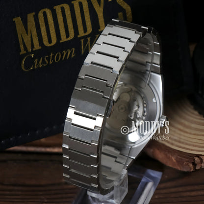 PRXeiko Ice Blue Seiko mod with NH35 automatic movement