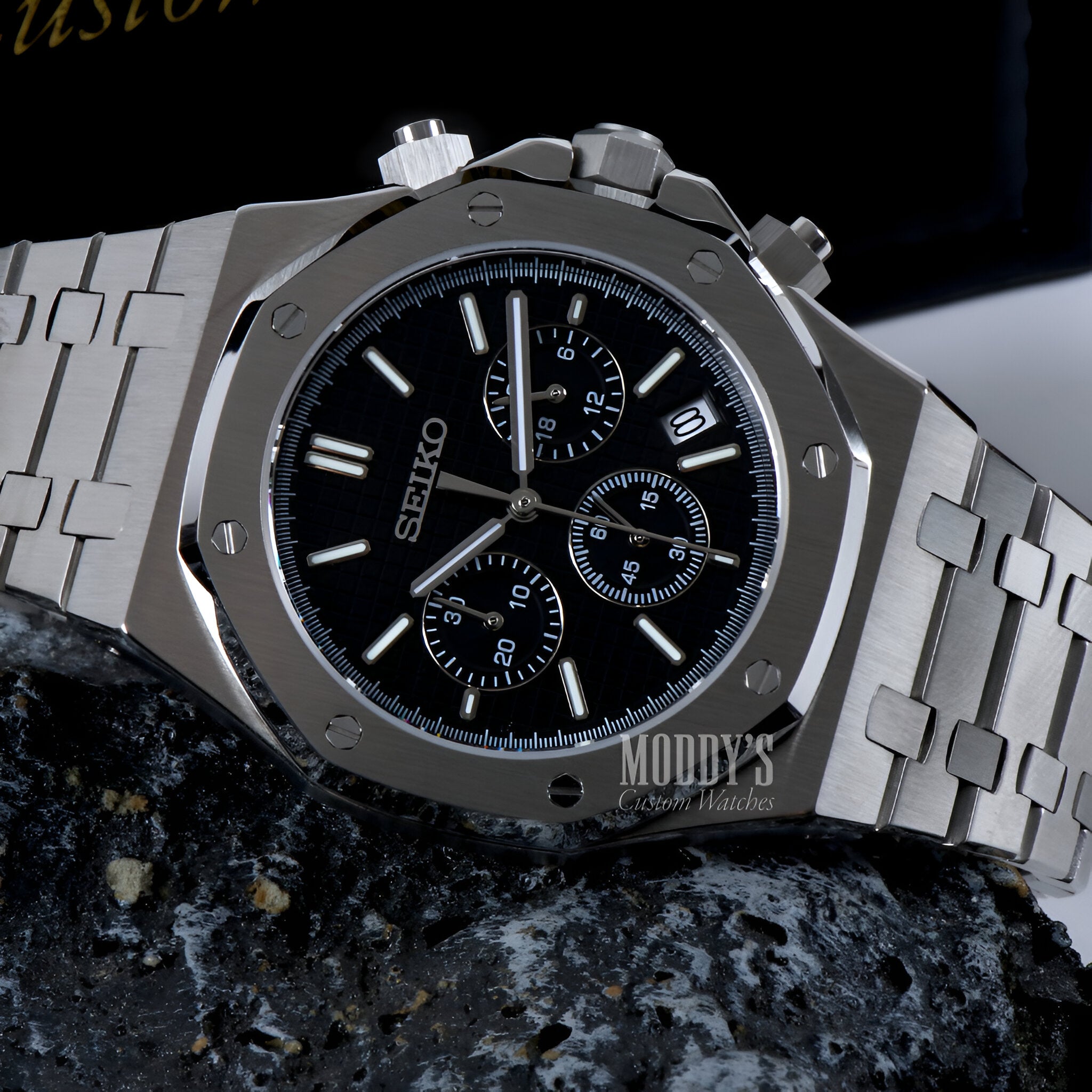 Royal Seikoak | Chrono Black