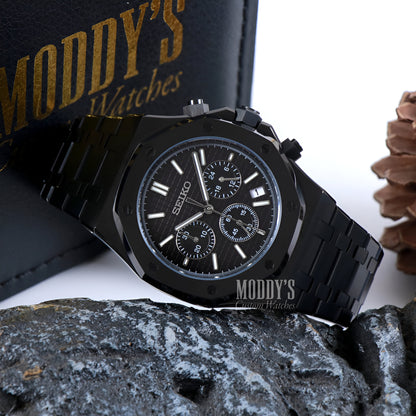 Royal Seikoak | Chrono Triple Black