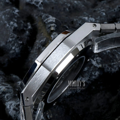 Royal Seikoak iced out watch with NH35 automatic movement