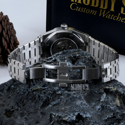 Royal Seikoak Skeleton watch with Seiko NH70 automatic movement