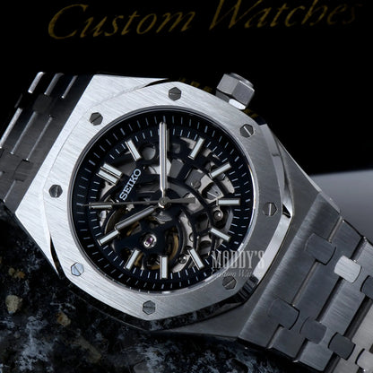 Royal Seikoak Skeleton Watch with Seiko NH70 Movement