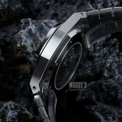 Royal Seikoak Skeleton watch with Seiko NH70 automatic movement