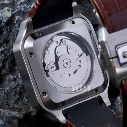 Santeiko | White Brown Leather