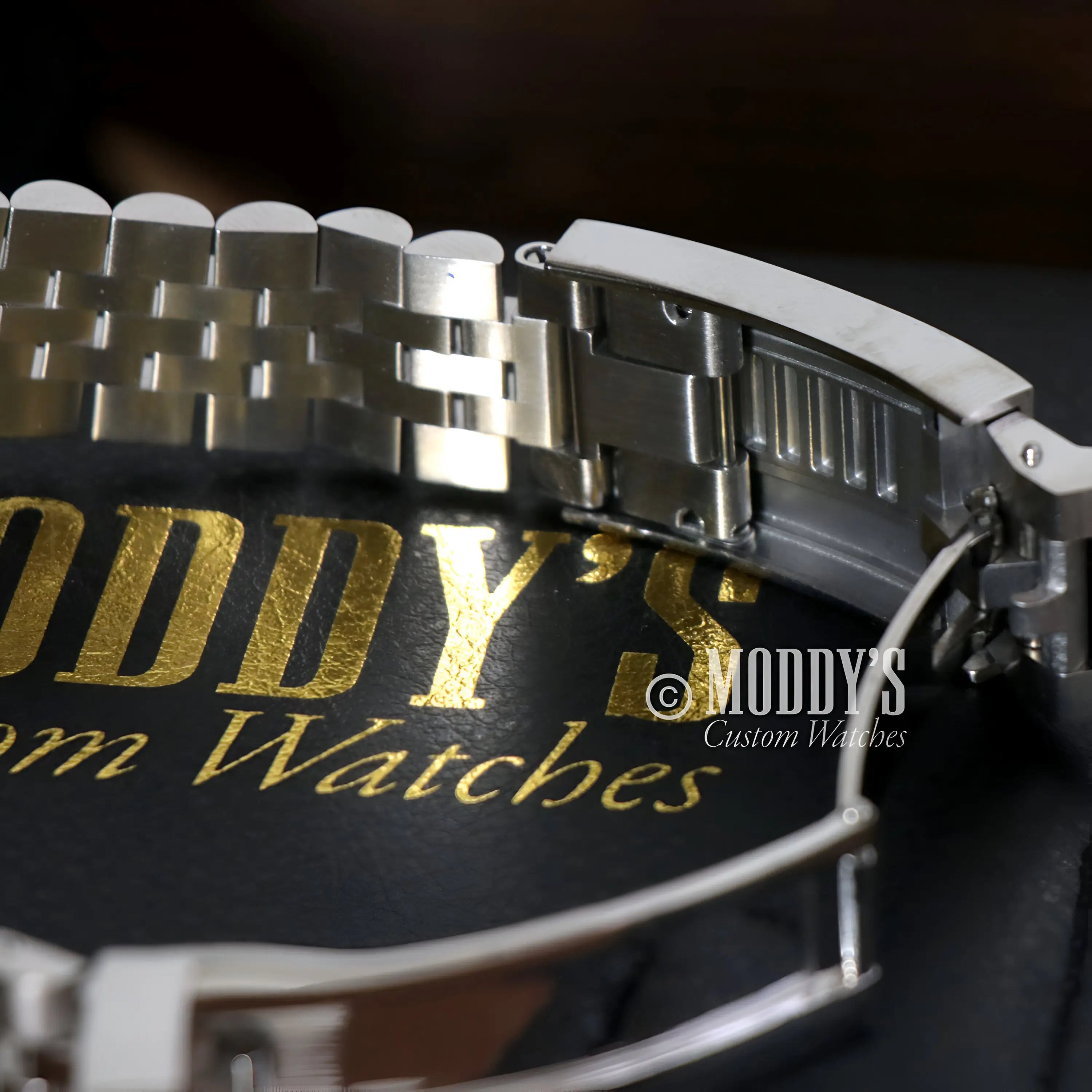 Seikojust Sky Dweller Black watch with 316L stainless steel band