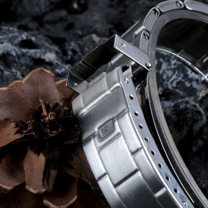 Seiko mod submariner vintage watch with NH35 automatic movement