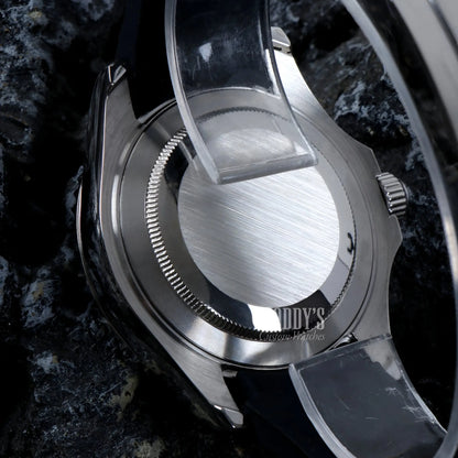 Seiko Mariner black Rolex-inspired 41mm watch with Seiko NH35 automatic movement