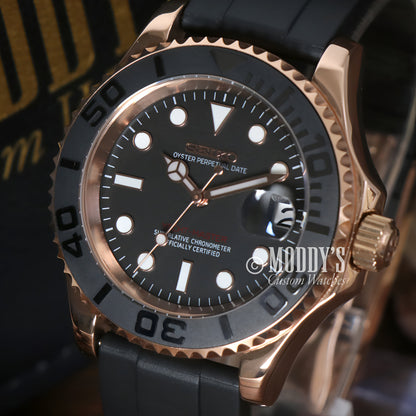 Seikomariner | Rose Gold - Black