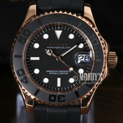 Seikomariner | Rose Gold - Black