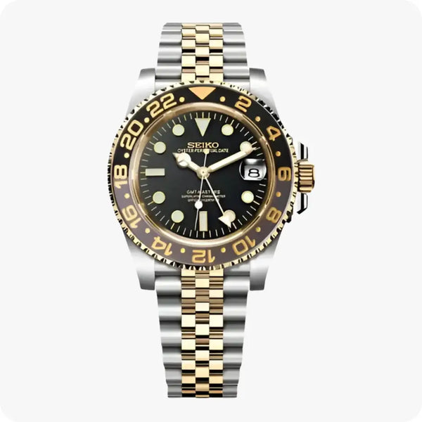 Seiko Mod Royal Oak - 41mm NH35 Automatic Watch, 904L Steel