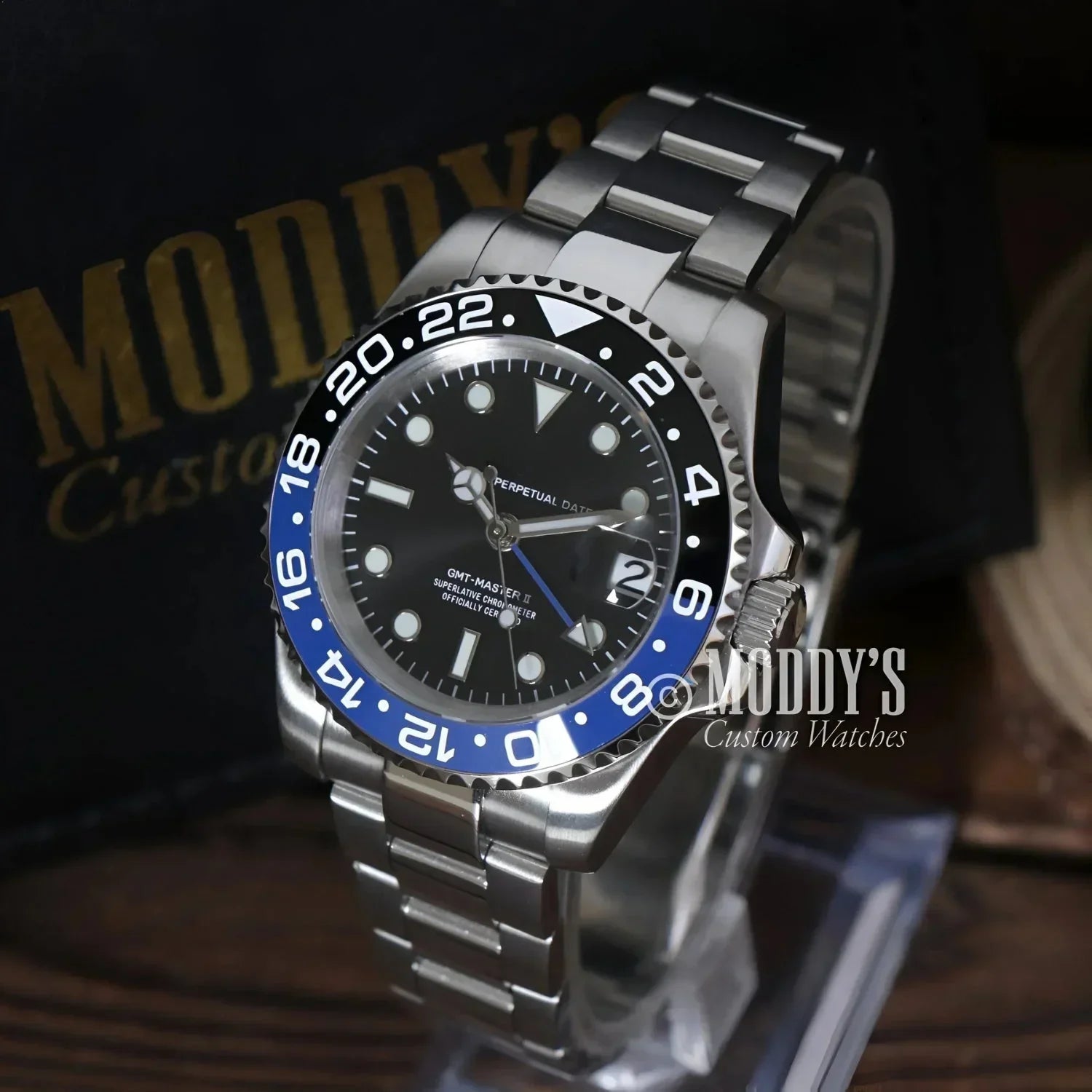 Seiko Mod GMT – Premium 40mm Automatic Watch with Seiko NH34