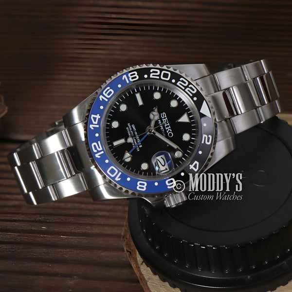 Seiko Mod GMT – Premium 40mm Automatic Watch with Seiko NH34 Movement