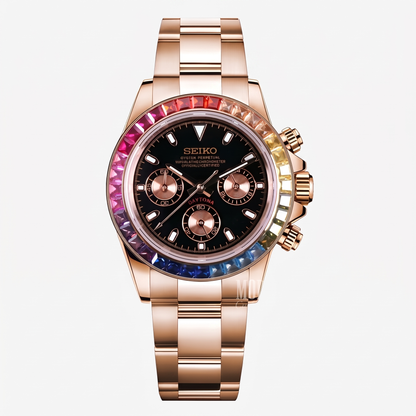 Seitona | Rose Gold Rainbow
