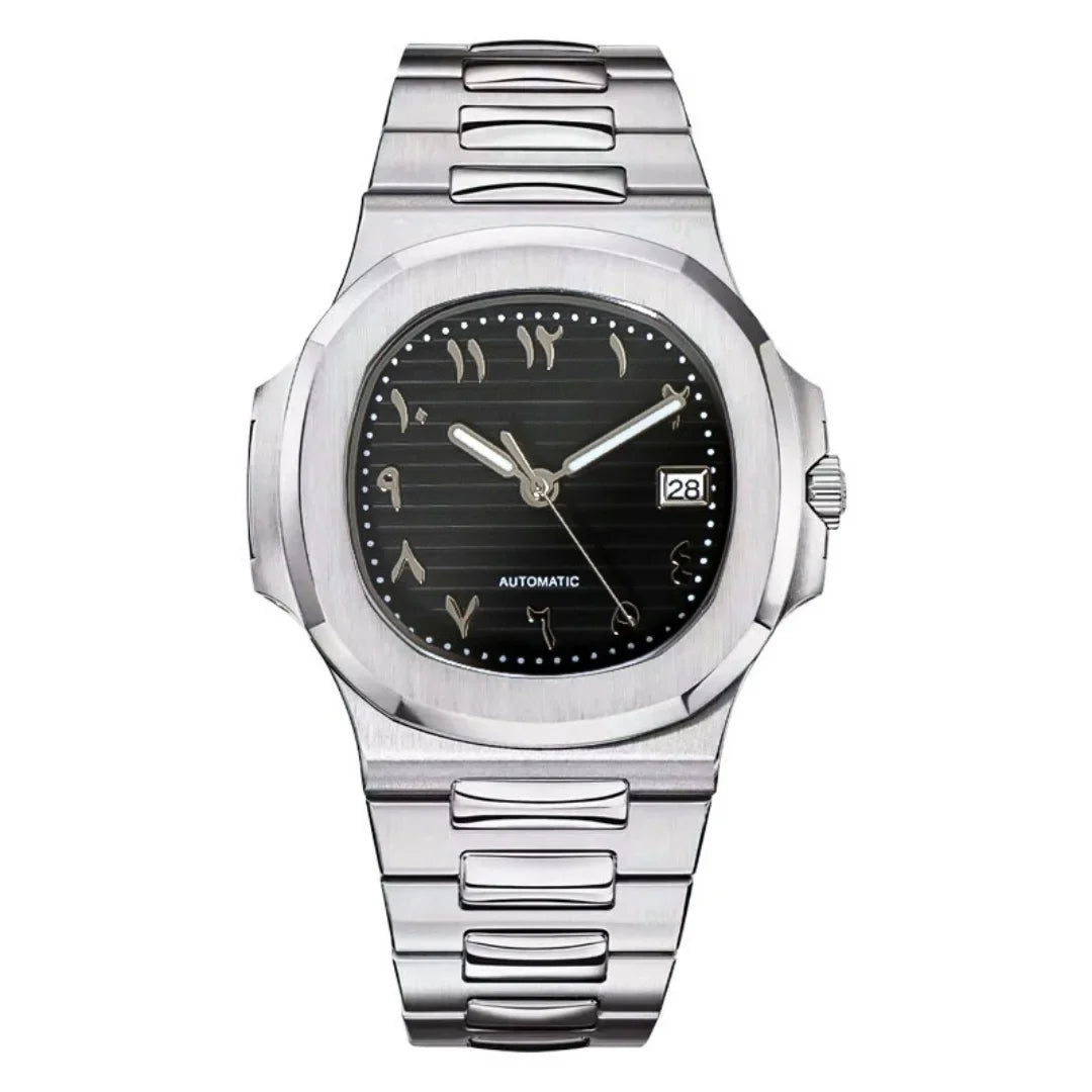 Nautiko | Arabic Black - Nautilus - Moddys Custom Watches