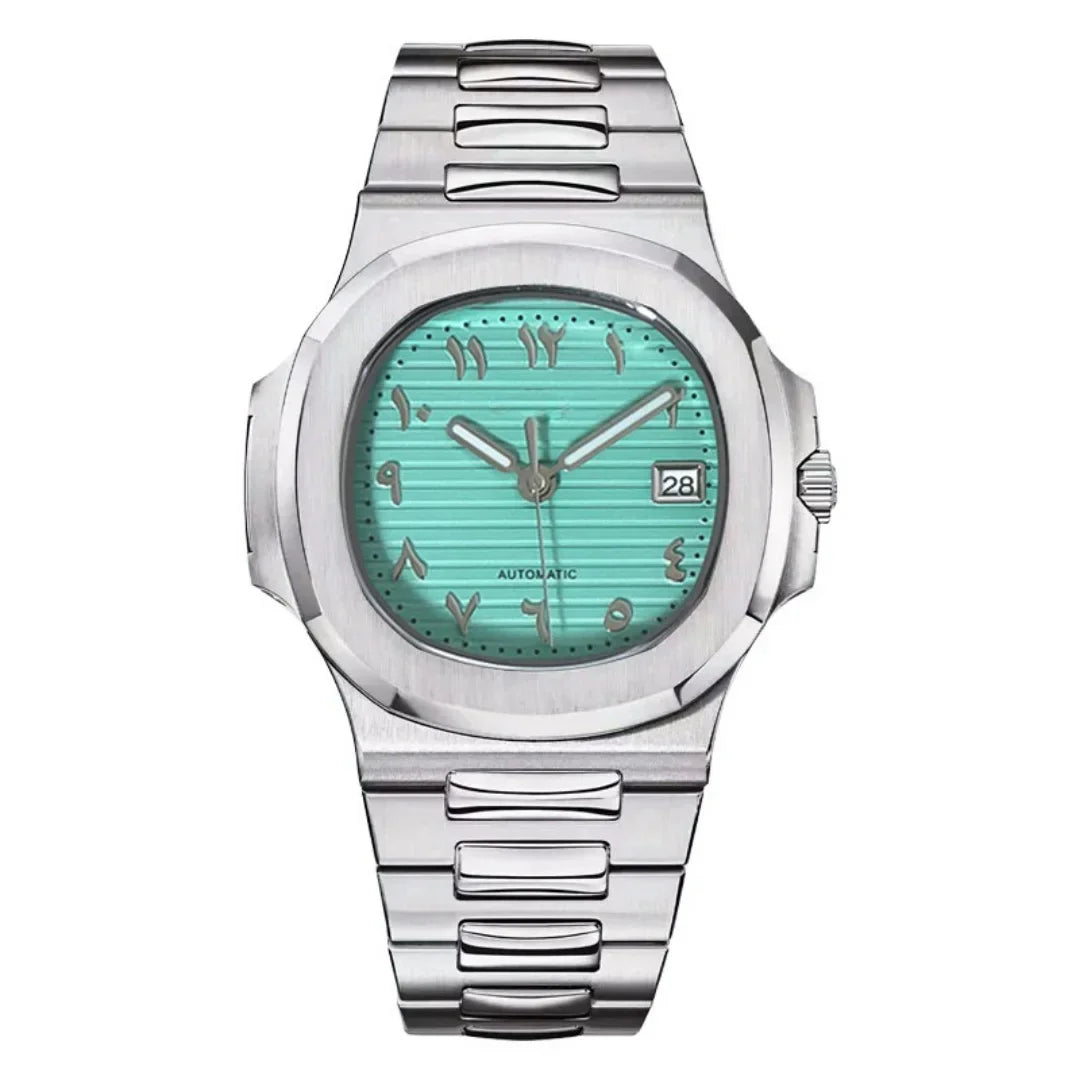 Nautiko | Arabic Tiffany Blue - Nautilus - Moddys Custom Watches