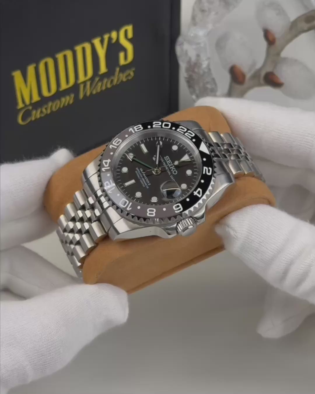 Seiko Mod GMT: 40mm, NH34 Automatic, Sapphire Glass – MCW