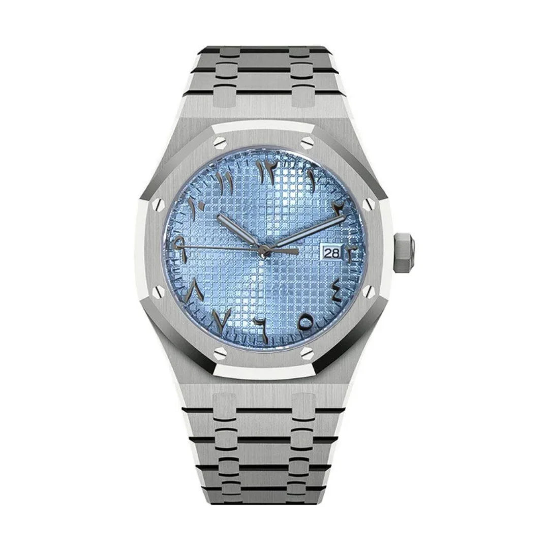 Royal Seikoak | Arabic Ice Blue - Royal Oak - Moddys Custom Watches
