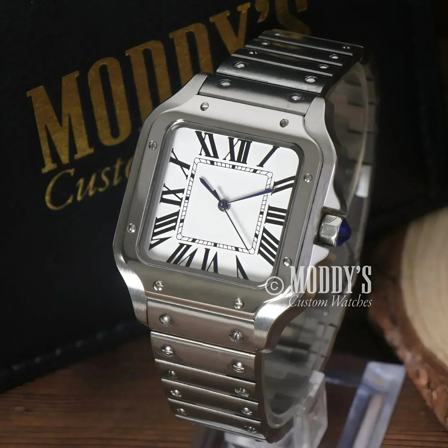 カスタム nh35 mod サントス Seiko Mod Santos 