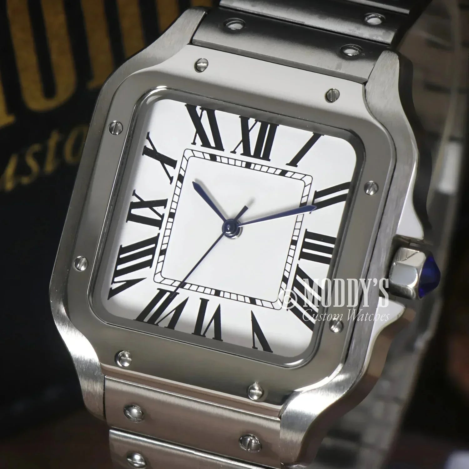 カスタム nh35 mod サントス Seiko Mod Santos 