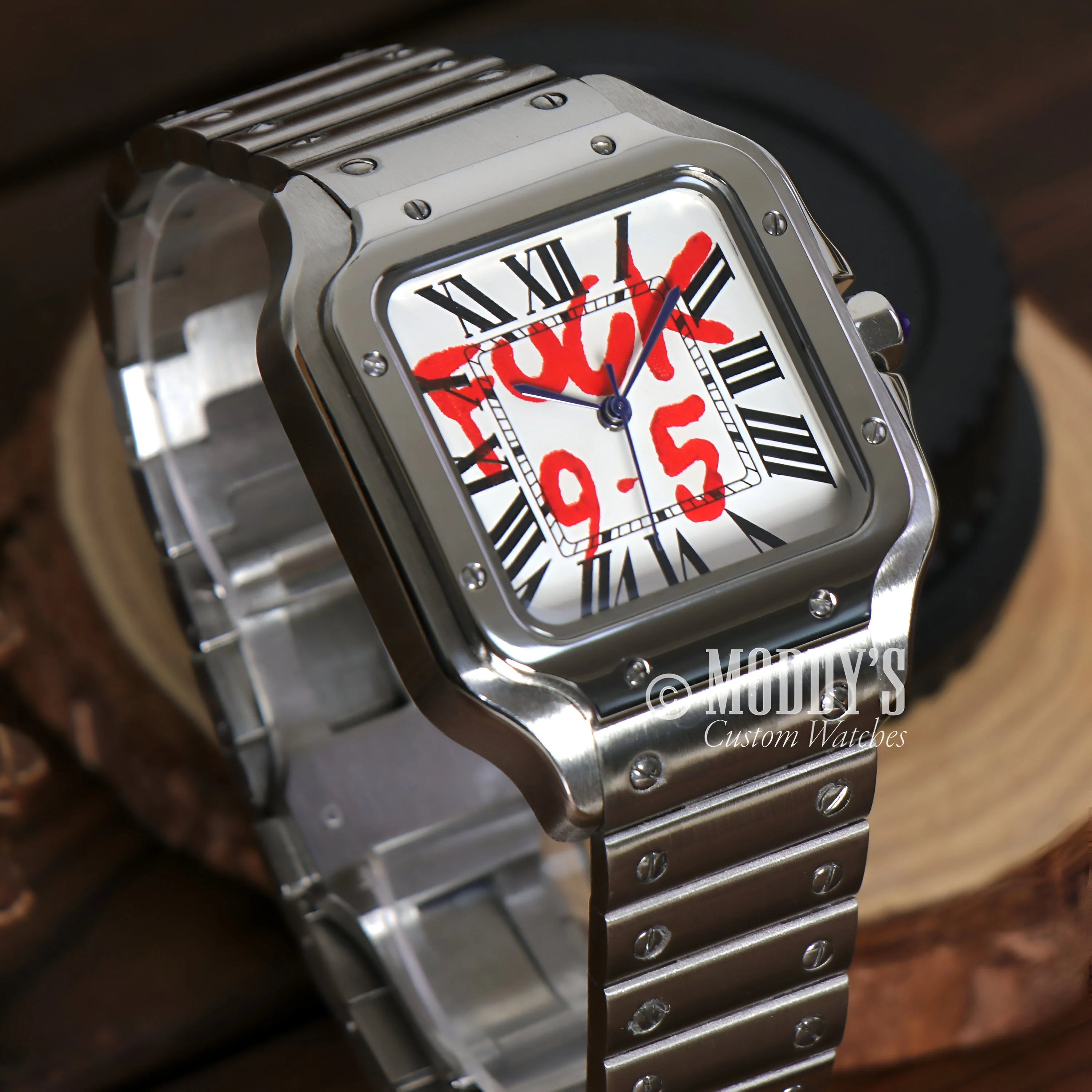 Luxury Santeiko 9-5 Wristwatch With Nh35 Automatic Movement In 904l Stainless Steel