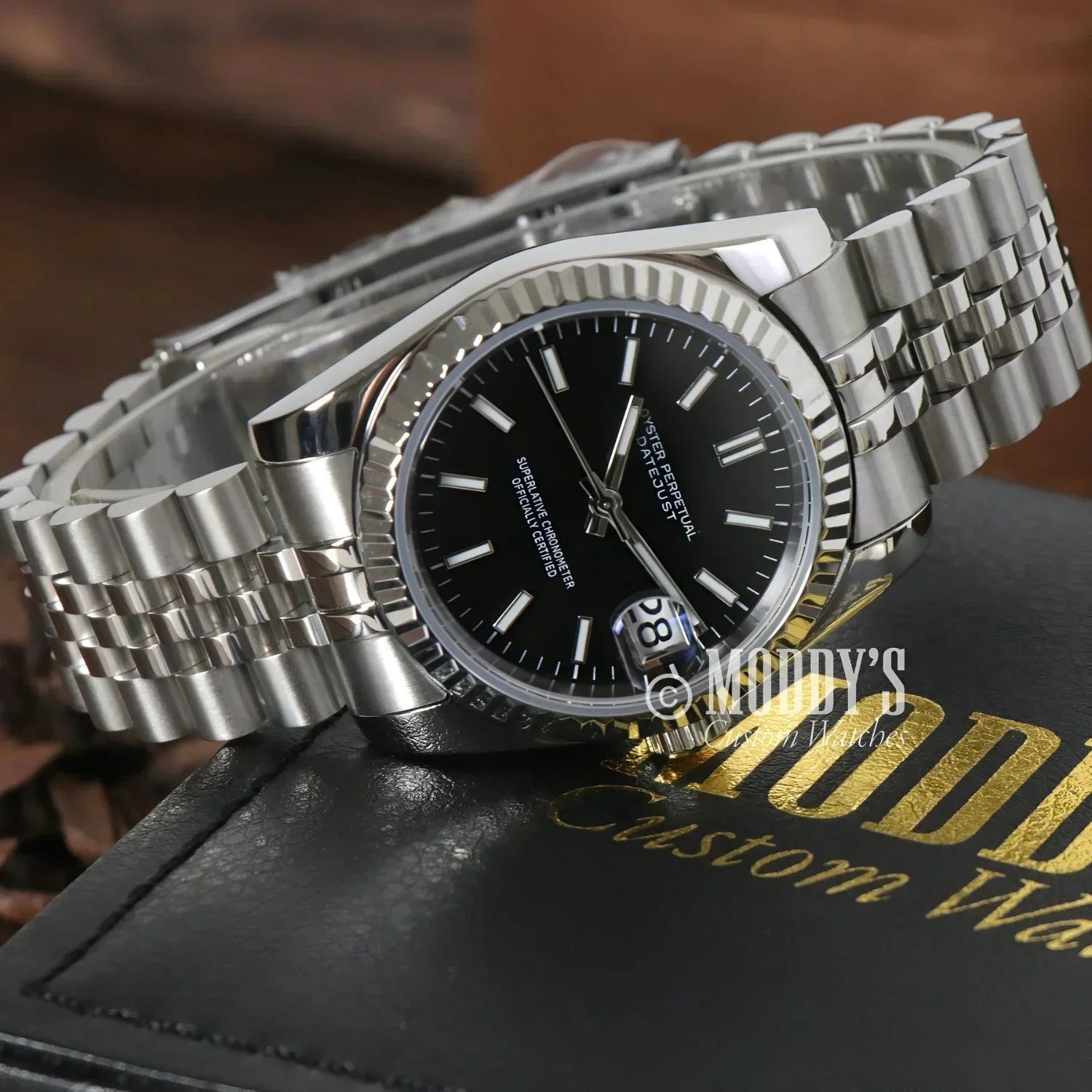 Datejust 自動巻き ブラック　ノーブランド Seikojust | Classic Black