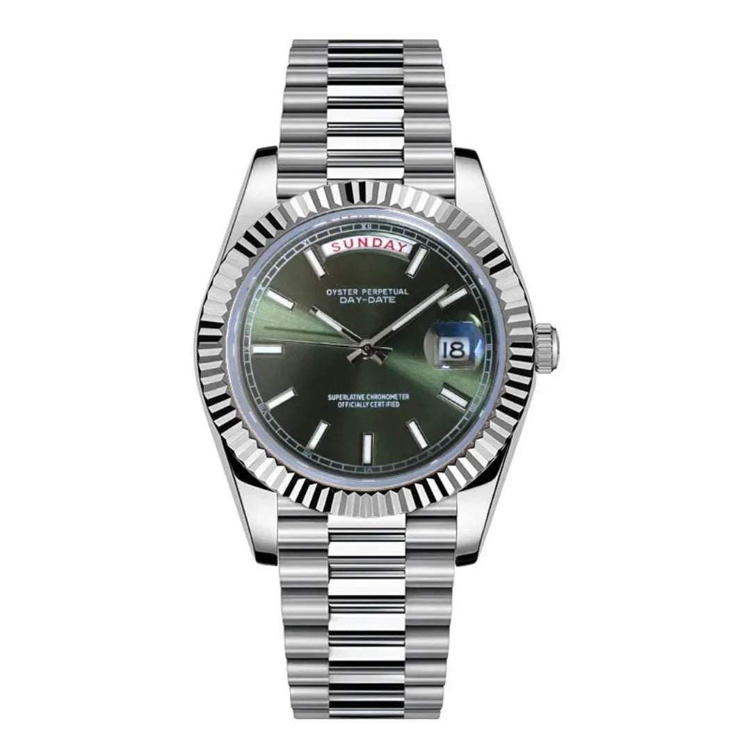 Seikojust | Daydate Mint Green - Datejust - Moddys Custom Watches