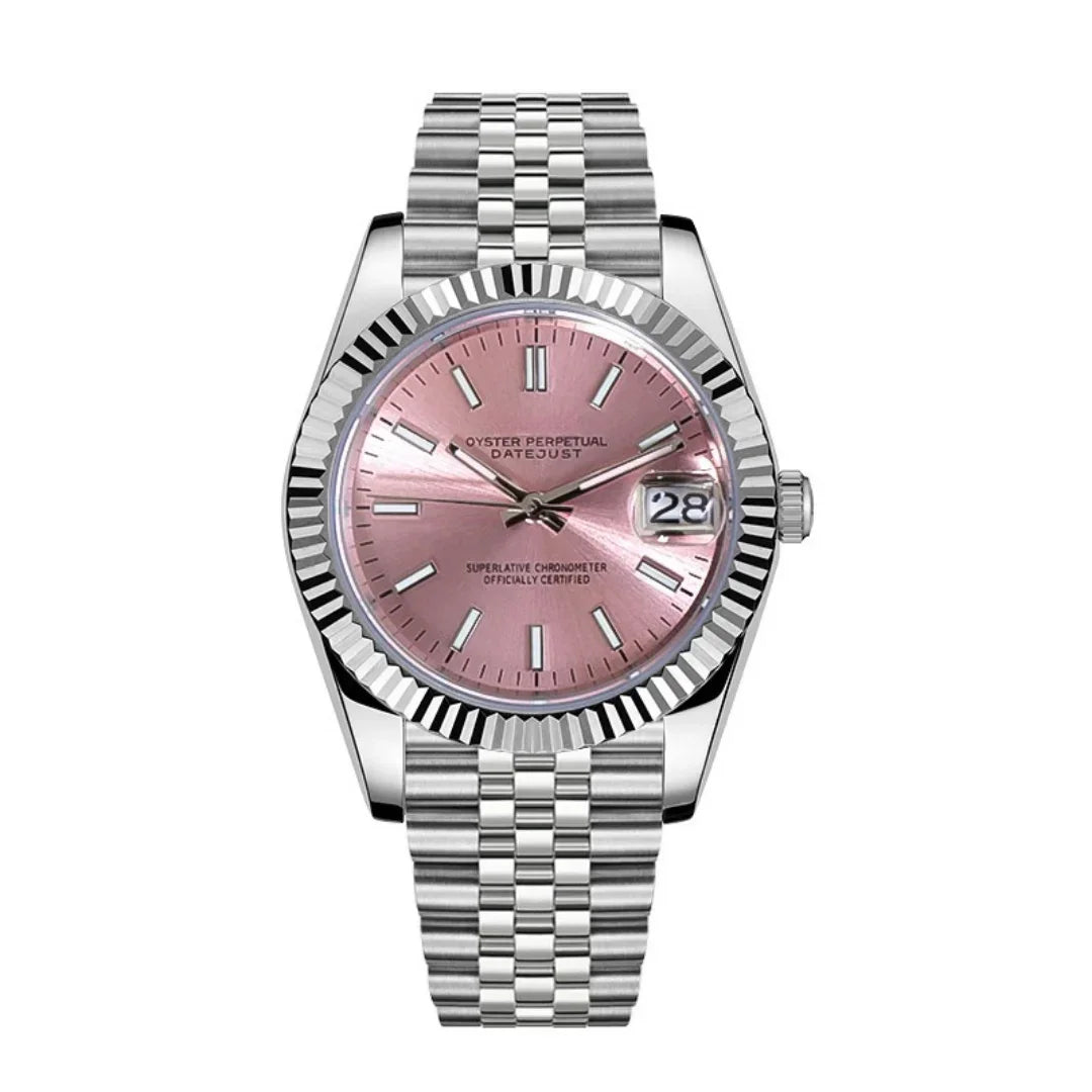 Seikojust | Pink - Datejust - Moddys Custom Watches