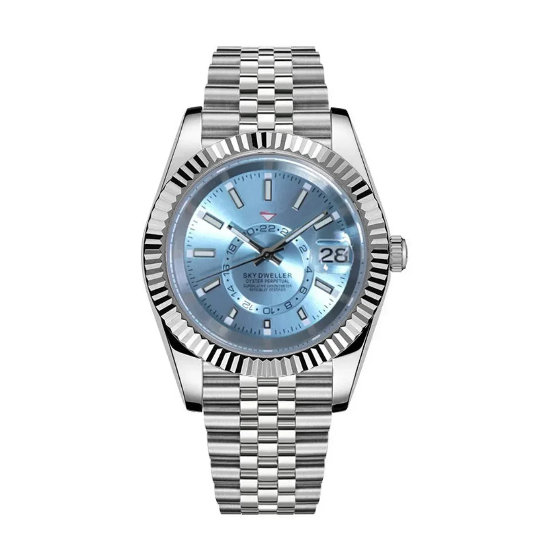 Seikojust | Sky Dweller Ice Blue - Datejust - Moddys Custom Watches