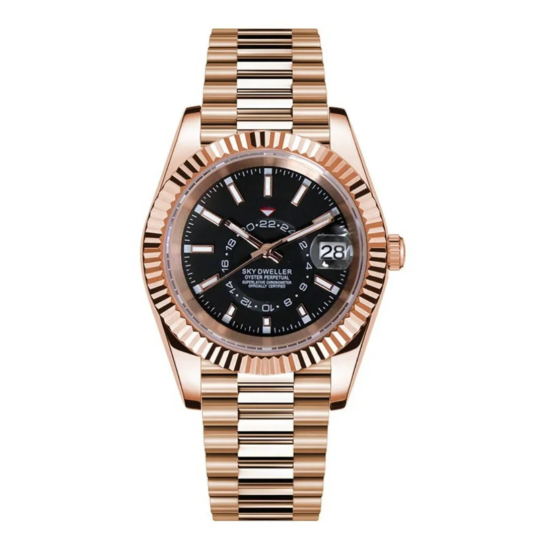 Seikojust | Sky Dweller Rose Gold - Datejust - Moddys Custom Watches
