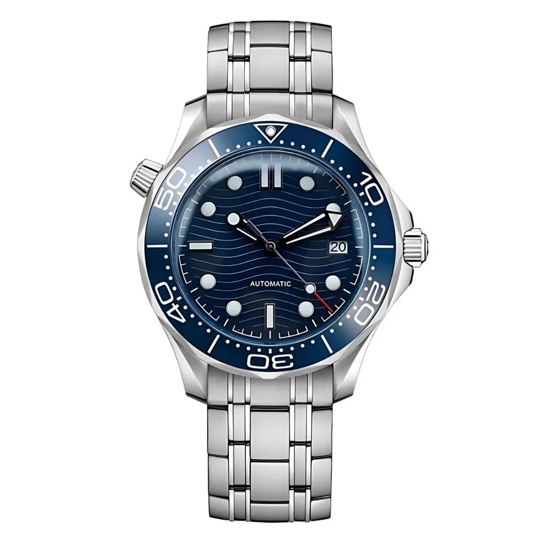 Seikomaster | Blue - Seamaster - Moddys Custom Watches