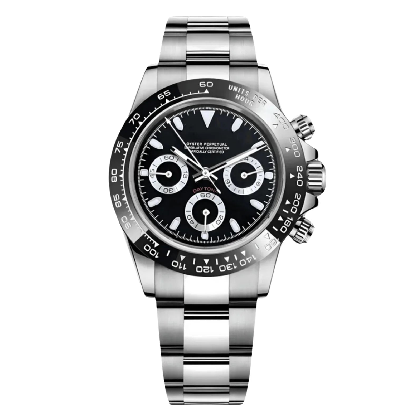 Seitona | Black Panda - Daytona - Moddys Custom Watches