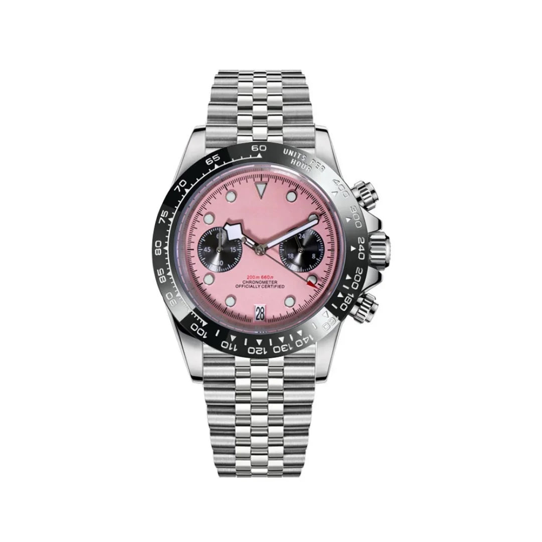 Tudeiko | Chrono Pink - Tudor - Moddys Custom Watches