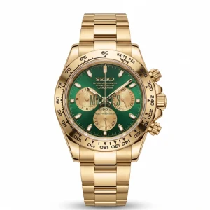 Seiko Mod | Daytona Gold Emerald