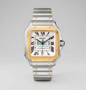 Seiko Mod | Santos Two-Tone White