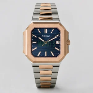 Seiko Mod | Cubitus Two-Tone Rose Gold Blue