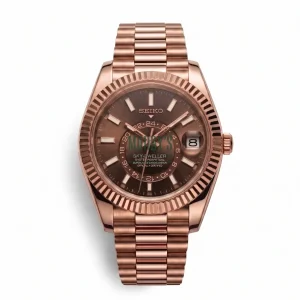 Seiko Mod | Sky Dweller Rose Gold Chocolate
