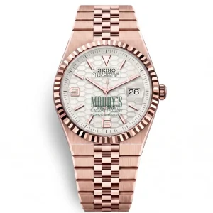 Seiko Mod | Land Dweller Rose Gold White