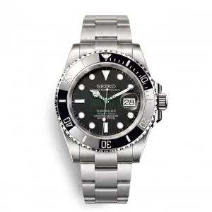 Seiko Mod | Submariner Black