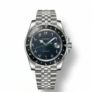 Seiko Mod | Submariner Arabic Black