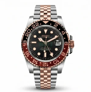 Seiko Mod | Gmt Two-Tone Rootbeer V2