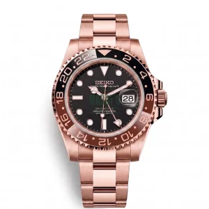 Seiko Mod | Gmt Rose Gold