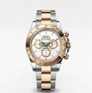 Seiko Mod | Daytona Two-Tone White