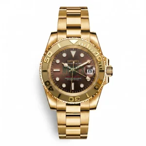 Seiko Mod | Yacht-Master Full Gold Chocolate