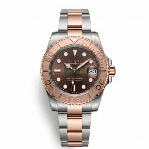 Seiko Mod | Yacht-Master Two-Tone Rose Gold